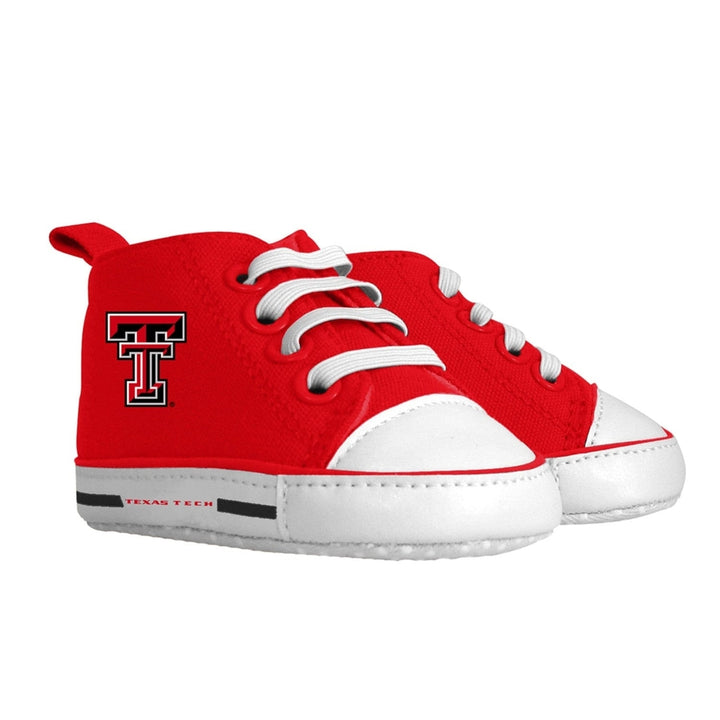 Texas Tech Red Raiders Baby Gift Set 2 Piece Bib and Pre-Walker Shoes Unisex Image 2