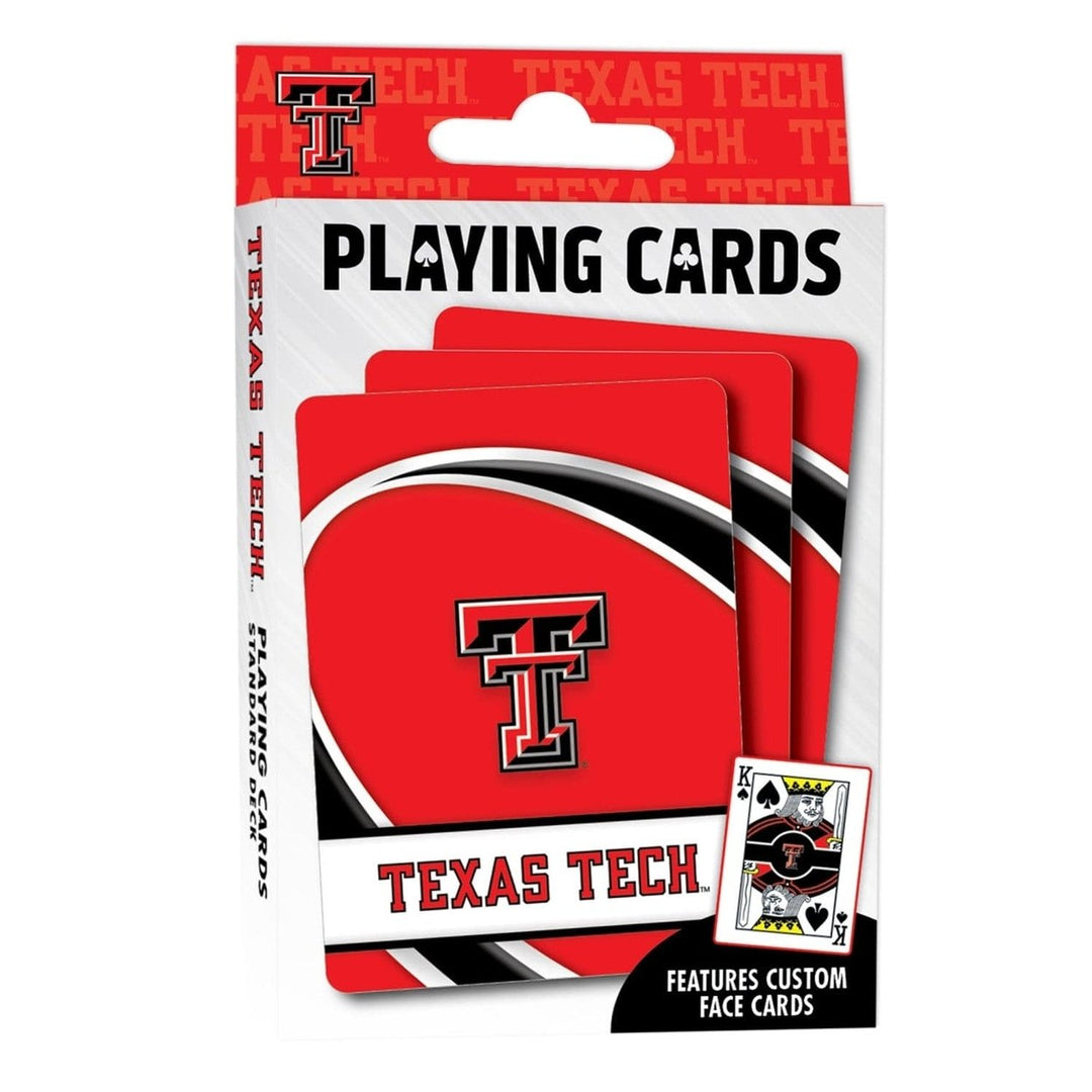 Texas Tech Red Raiders Playing Cards 54 Card Deck NCAA Team Cards Image 1