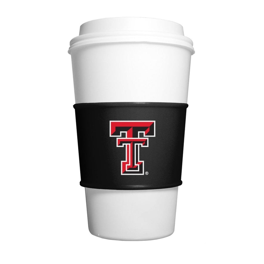 Texas Tech Red Raiders Silicone Cup Sleeves Durable Drink Accessories NCAA Image 1