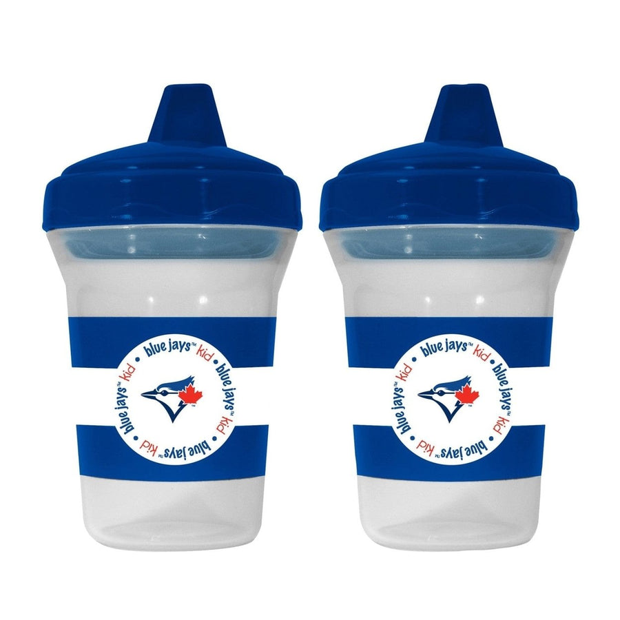 Toronto Blue Jays Sippy Cup 2-Pack BPA-Free Shatterproof Dishwasher Safe Image 1