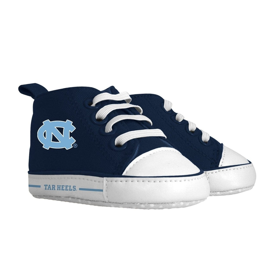 UNC Tar Heels Baby Gift Set Team Bib and Pre-Walker Shoes Unisex Cotton Image 2