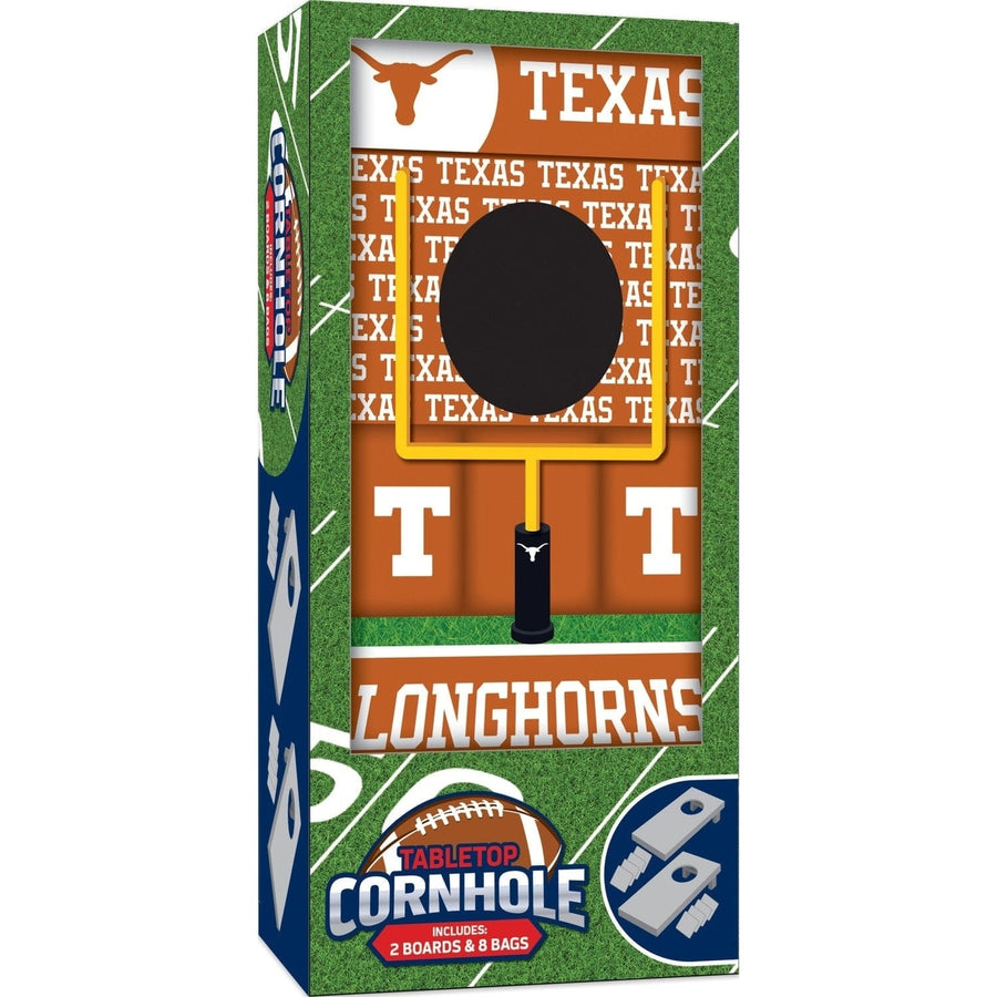 Texas Longhorns - NCAA Tabletop Cornhole Image 1