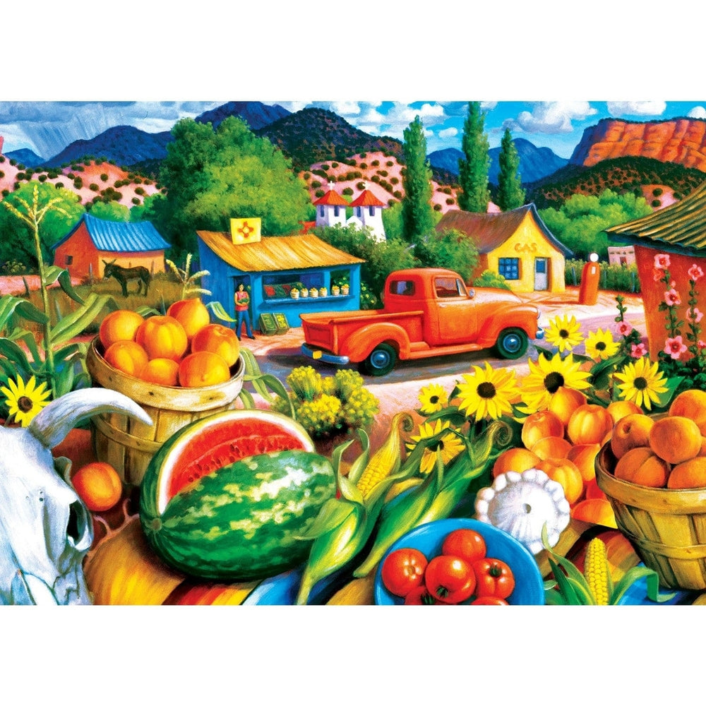 MasterPieces Roadsides of the Southwest 500 Piece Jigsaw Puzzle 21x15 Inches Image 2