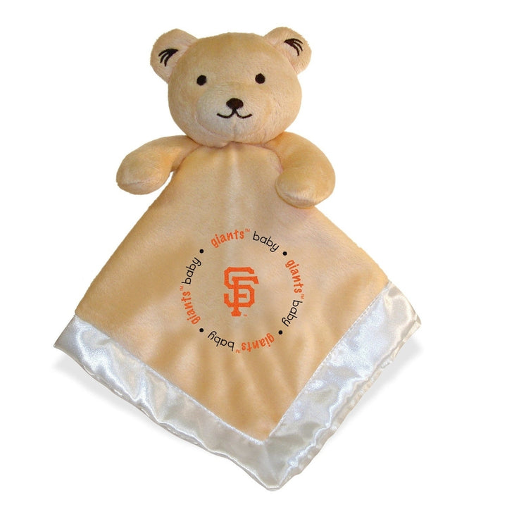 San Francisco Giants Security Bear Plush Tan 14in Soft Toy with Logo Image 1