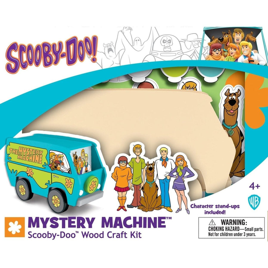 Scooby Doo - Mystery Machine Wood Craft Kit Image 1