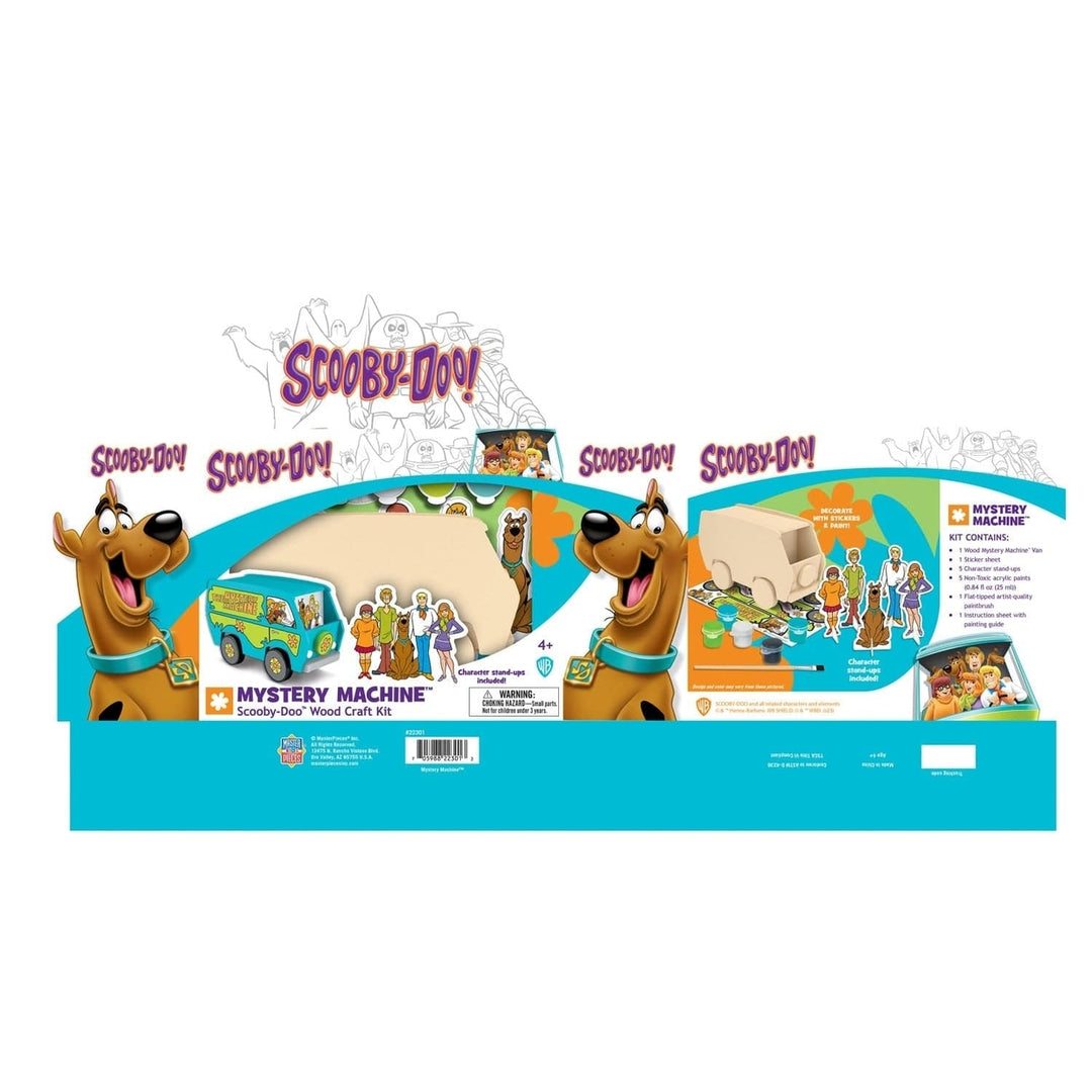 Scooby Doo - Mystery Machine Wood Craft Kit Image 4