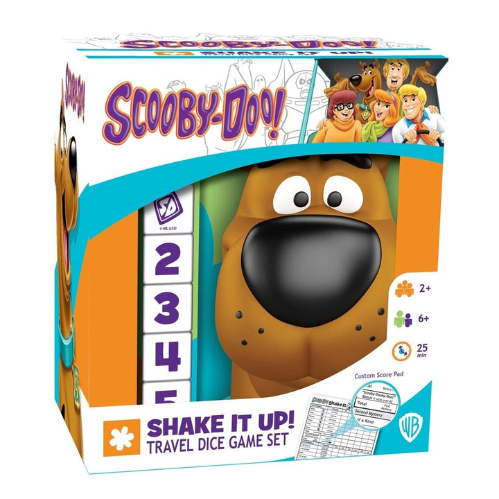 Scooby-Doo Shake It Up Dice Game Collectible Travel Game for Ages 6+ Image 1