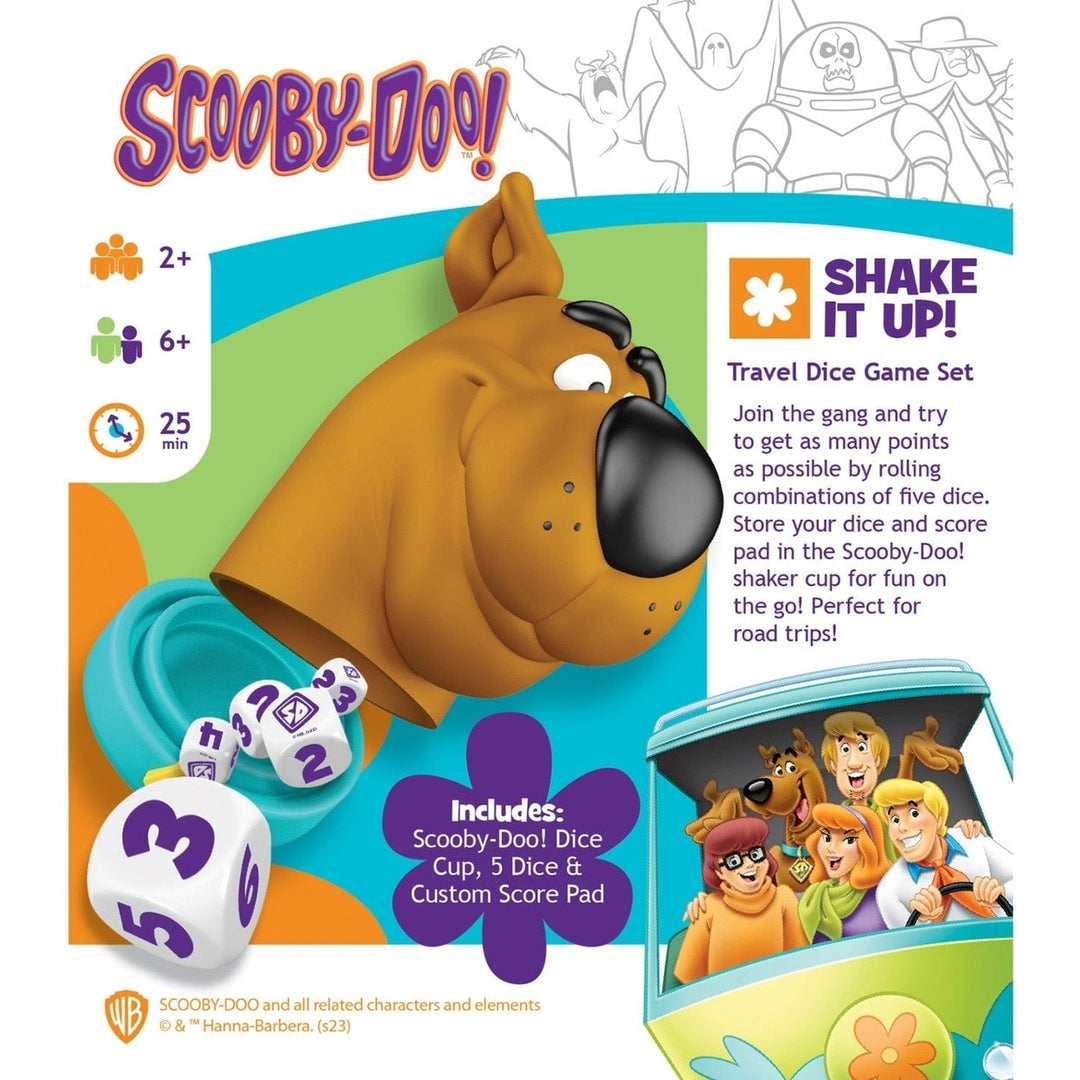 Scooby-Doo Shake It Up Dice Game Collectible Travel Game for Ages 6+ Image 3