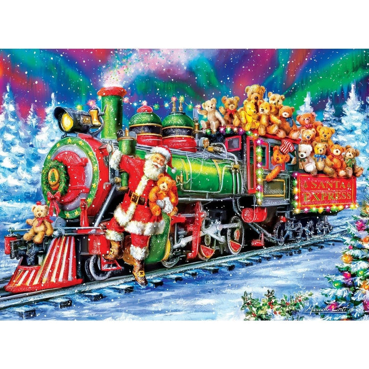 Seasons Greetings 500 Piece Jigsaw Puzzle 4-Pack Holiday Family Fun Image 6