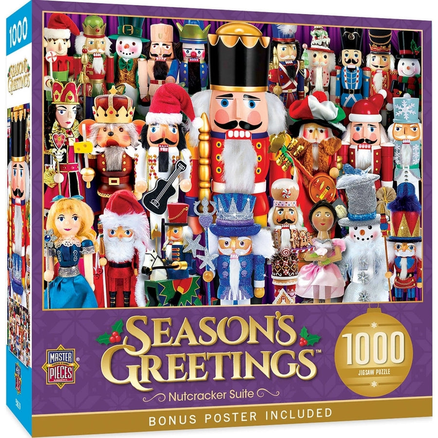 MasterPieces Nutcracker Suite 1000 Piece Puzzle Holiday Jigsaw 19.25 x 26.75 in Image 1