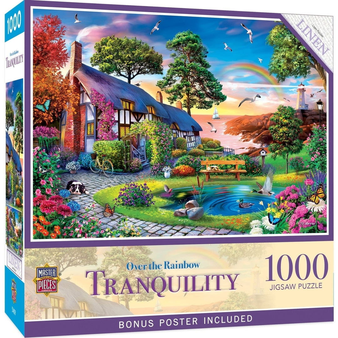 Tranquility - Rainbow 1000 Piece Jigsaw Puzzle Image 1