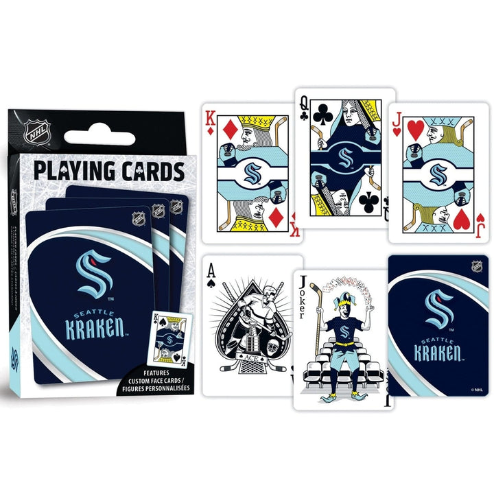 Seattle Kraken Playing Cards 54 Card Deck NHL Officially Licensed Team Cards Image 3