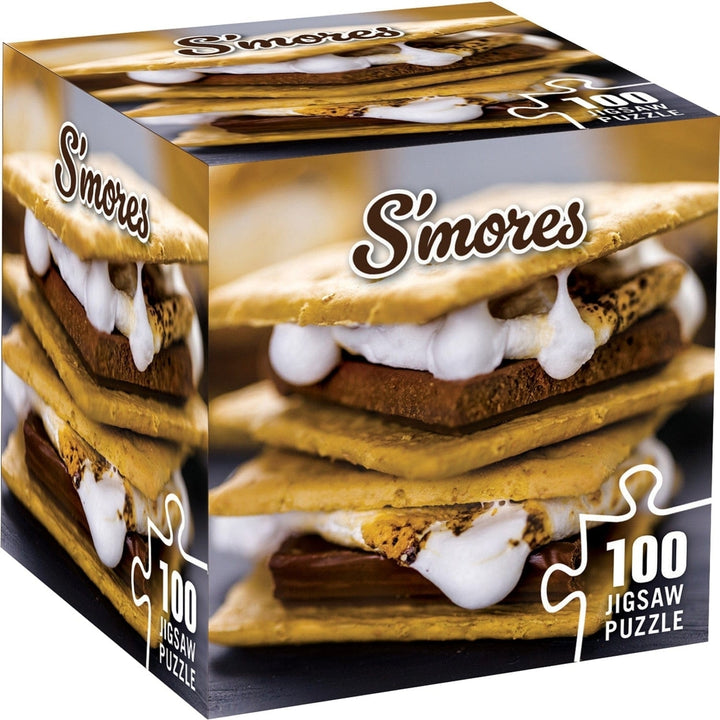 Smores 100 Piece Jigsaw Puzzle Fun in the Sun Eco-Friendly for Ages 6+ Image 1