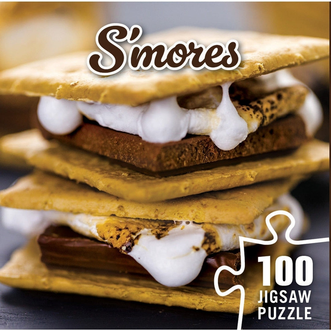 Smores 100 Piece Jigsaw Puzzle Fun in the Sun Eco-Friendly for Ages 6+ Image 3