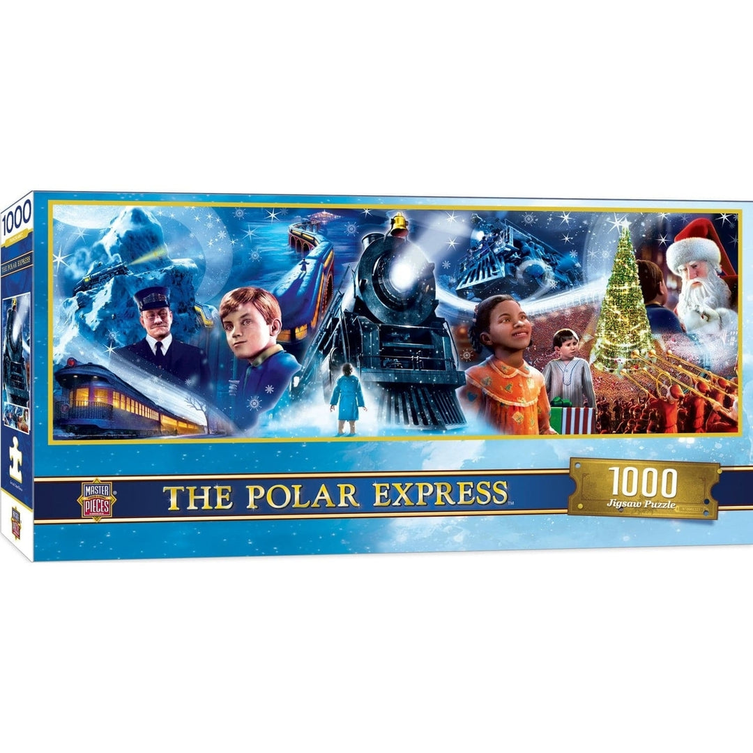 The Polar Express - 1000 Piece Panoramic Jigsaw Puzzle Image 1