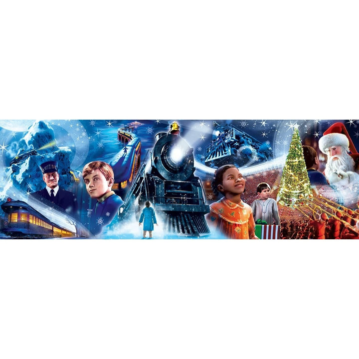 The Polar Express - 1000 Piece Panoramic Jigsaw Puzzle Image 2