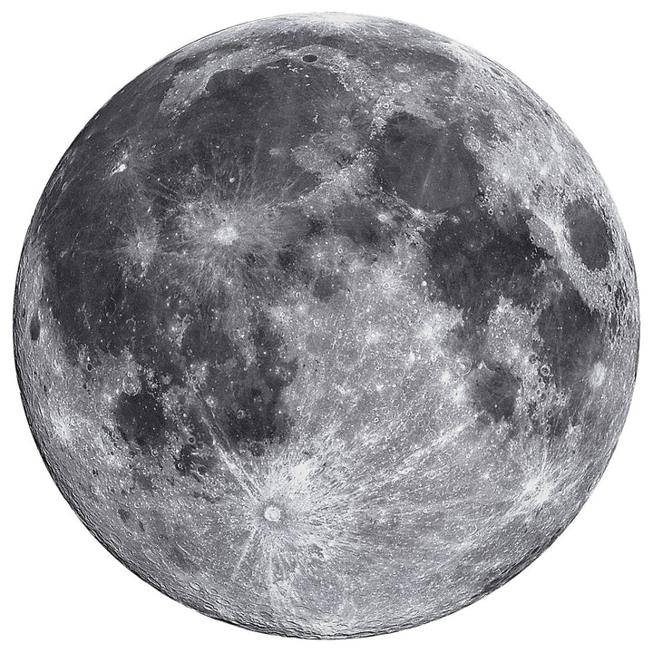 The Moon 1000 Piece Jigsaw Puzzle Round Night Sky Art Gift Image 2