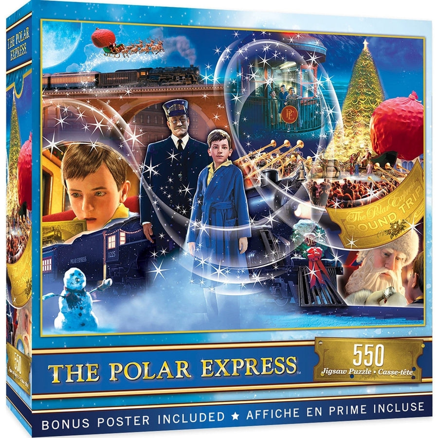 The Polar Express - Christmas 550 Piece Jigsaw Puzzle Image 1