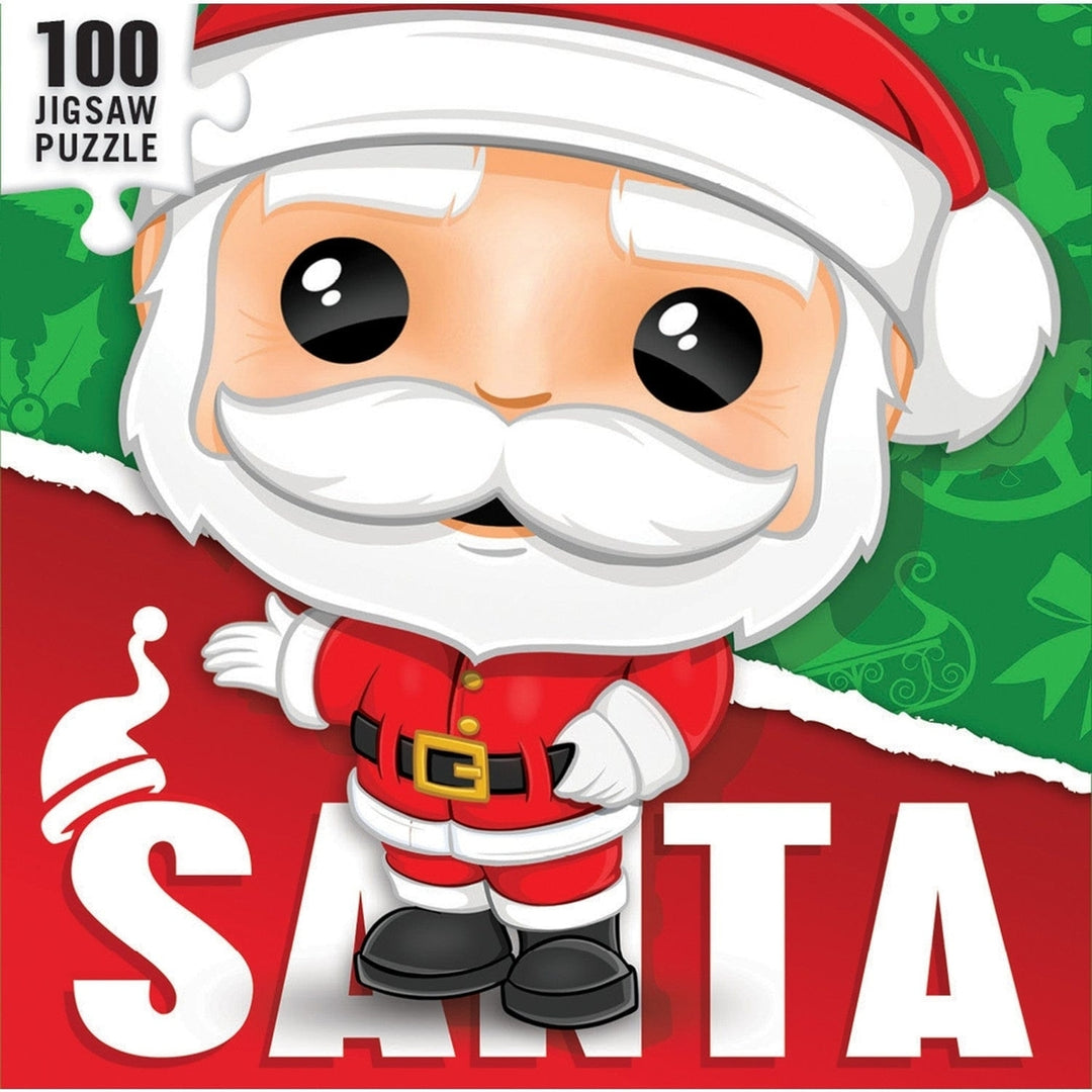 Santa 100 Piece Jigsaw Puzzle Image 3