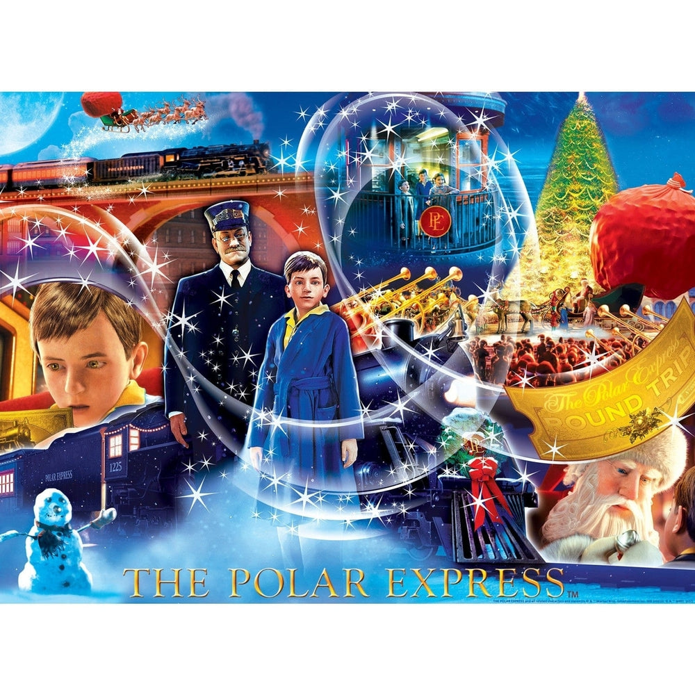 The Polar Express - Golden Ticket 100 Piece Jigsaw Puzzle Image 2