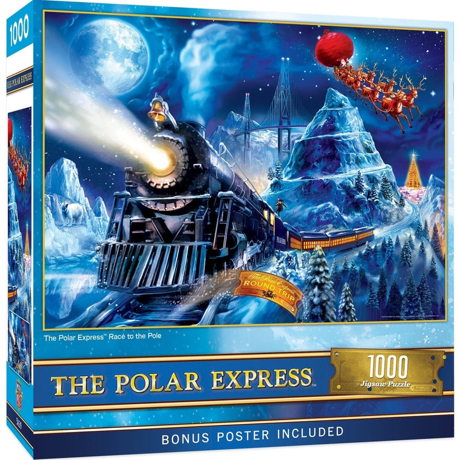 The Polar Express - Race to the Pole 1000 Piece Jigsaw Puzzle Image 1