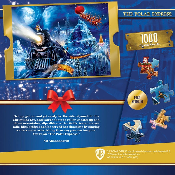 The Polar Express - Race to the Pole 1000 Piece Jigsaw Puzzle Image 3