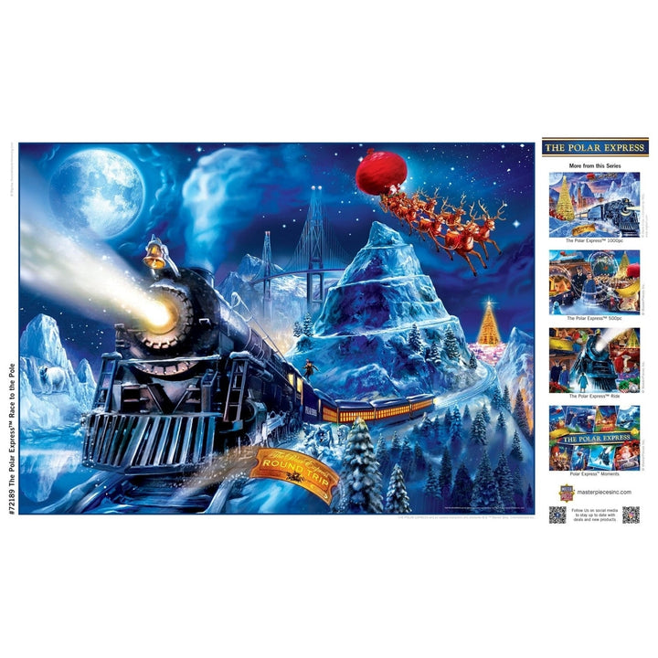 The Polar Express - Race to the Pole 1000 Piece Jigsaw Puzzle Image 4