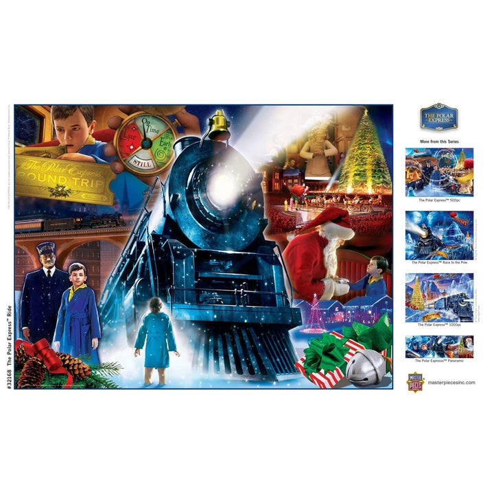 The Polar Express - Ride 550 Piece Glitter Jigsaw Puzzle Image 4