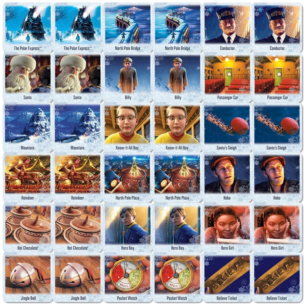 The Polar Express Matching Game Image 2