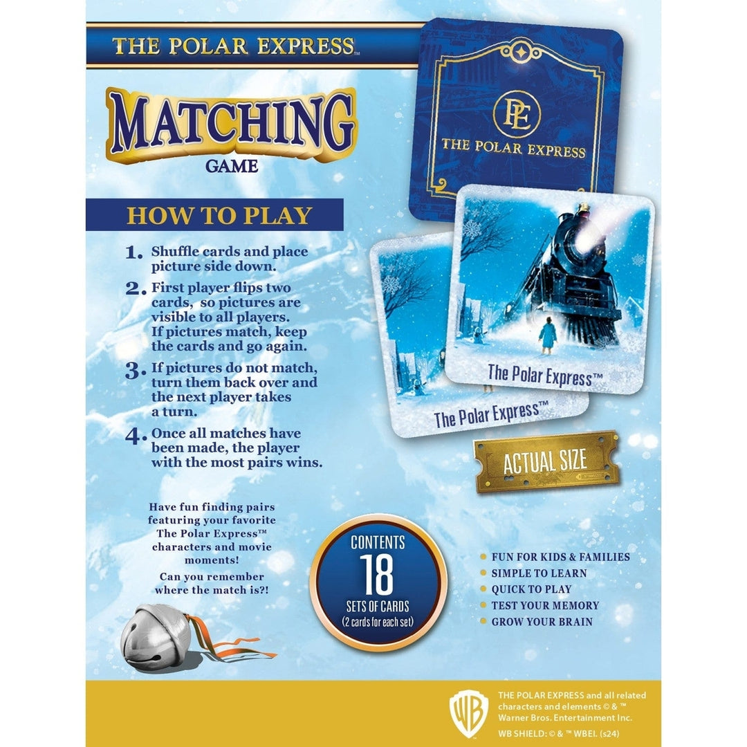 The Polar Express Matching Game Image 3