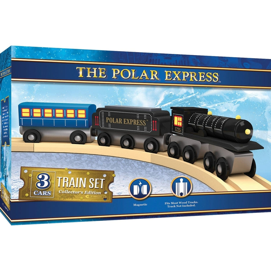 The Polar Express - 3-Piece Toy Train Set Image 1