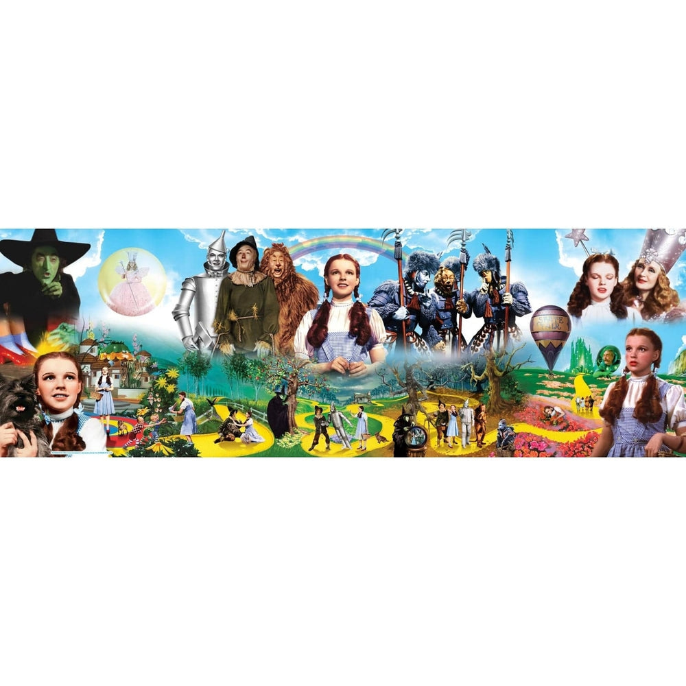 MasterPieces The Wizard of Oz 1000 Piece Panoramic Jigsaw Puzzle 13x39 Recycled Image 2