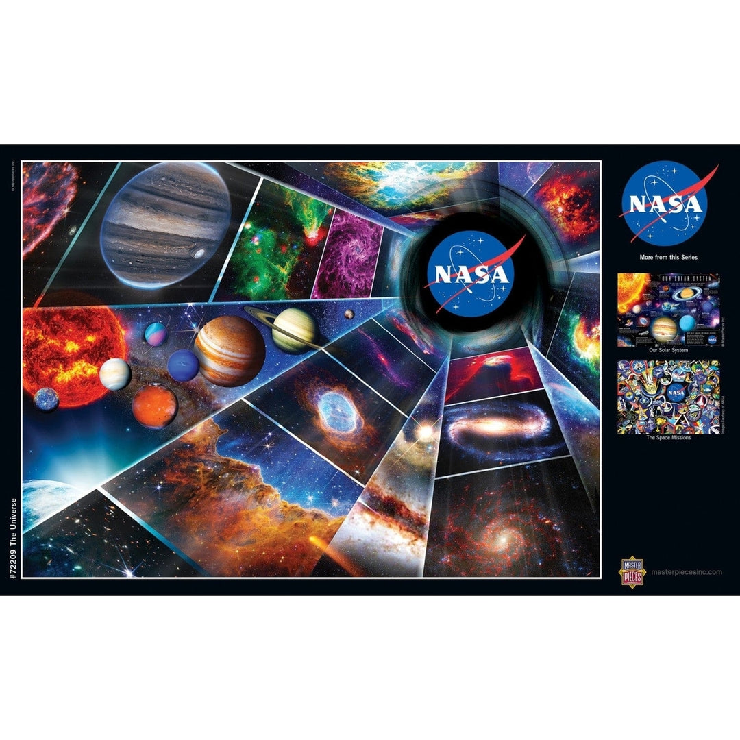 NASA The Universe 1000 Piece Jigsaw Puzzle Fun for Adults and Kids Space Theme Image 4