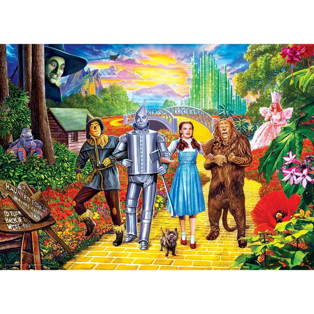 MasterPieces Wizard of Oz Off to See the Wizard 1000 Piece Jigsaw Puzzle Image 2