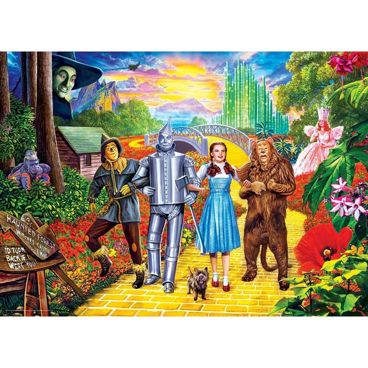 MasterPieces Wizard of Oz Off to See the Wizard 1000 Piece Jigsaw Puzzle Image 2