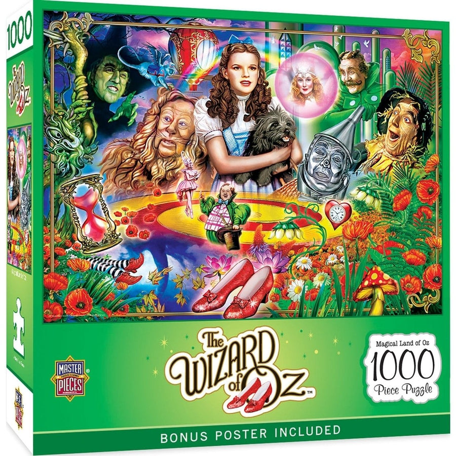 The Wizard of Oz - Magical Land of Oz 1000 Piece Jigsaw Puzzle Image 1