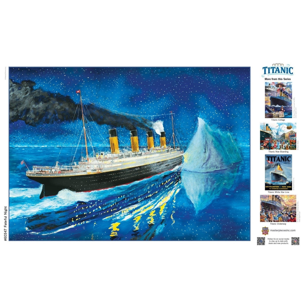 Titanic - Fateful Night 1000 Piece Jigsaw Puzzle Image 4