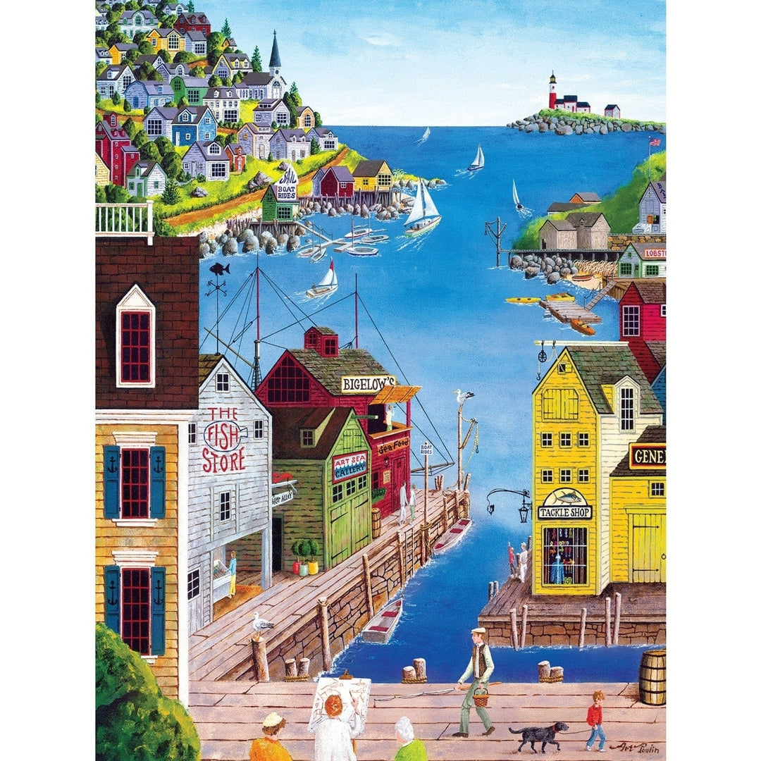 Town and Country - A Walk on the Pier 300 Piece EZ Grip Jigsaw Puzzle Image 2