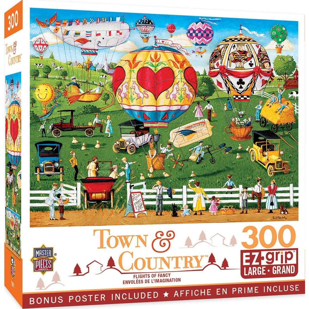 Town and Country - Flights of Fancy 300 Piece EZ Grip Jigsaw Puzzle Image 1