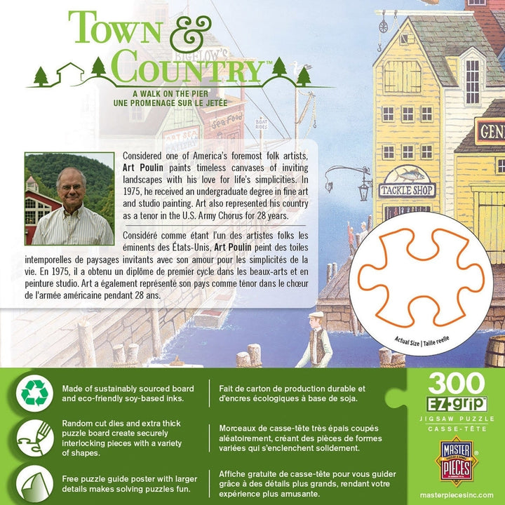 Town and Country - A Walk on the Pier 300 Piece EZ Grip Jigsaw Puzzle Image 3