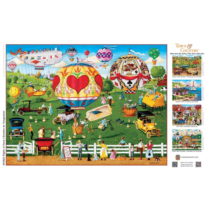 Town and Country - Flights of Fancy 300 Piece EZ Grip Jigsaw Puzzle Image 4