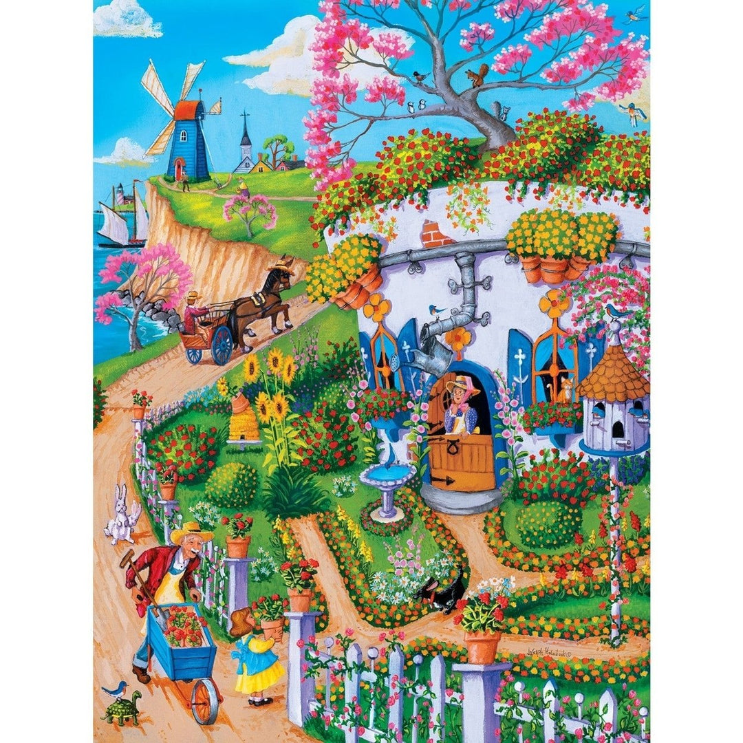 Town and Country - Ms. Potts Cottage 300 Piece EZ Grip Jigsaw Puzzle Image 2