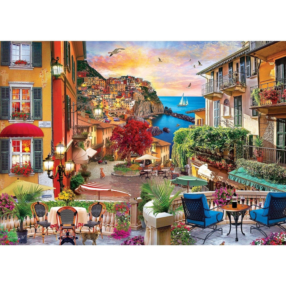 MasterPieces Italian Afternoon 500 Piece Jigsaw Puzzle Eco-Friendly Design Image 2