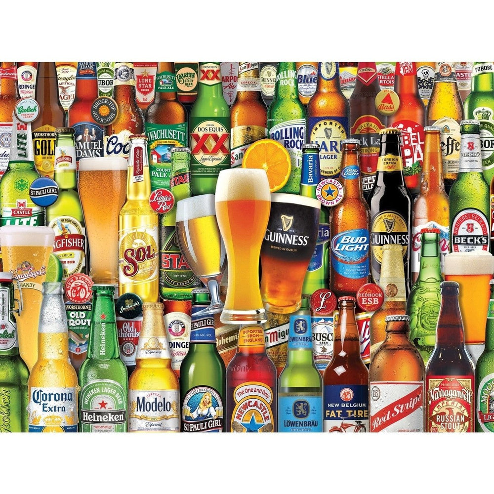 Trendz Bottoms Up 300 Piece EZ Grip Jigsaw Puzzle Craft Beers Collection Image 2