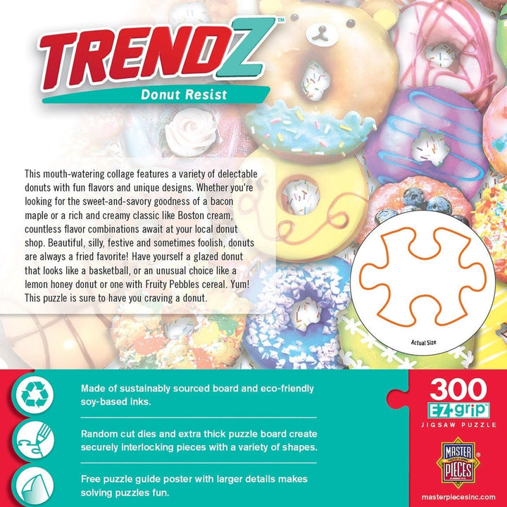 Trendz - Donut Resist 300 Piece EZ Grip Jigsaw Puzzle Image 3