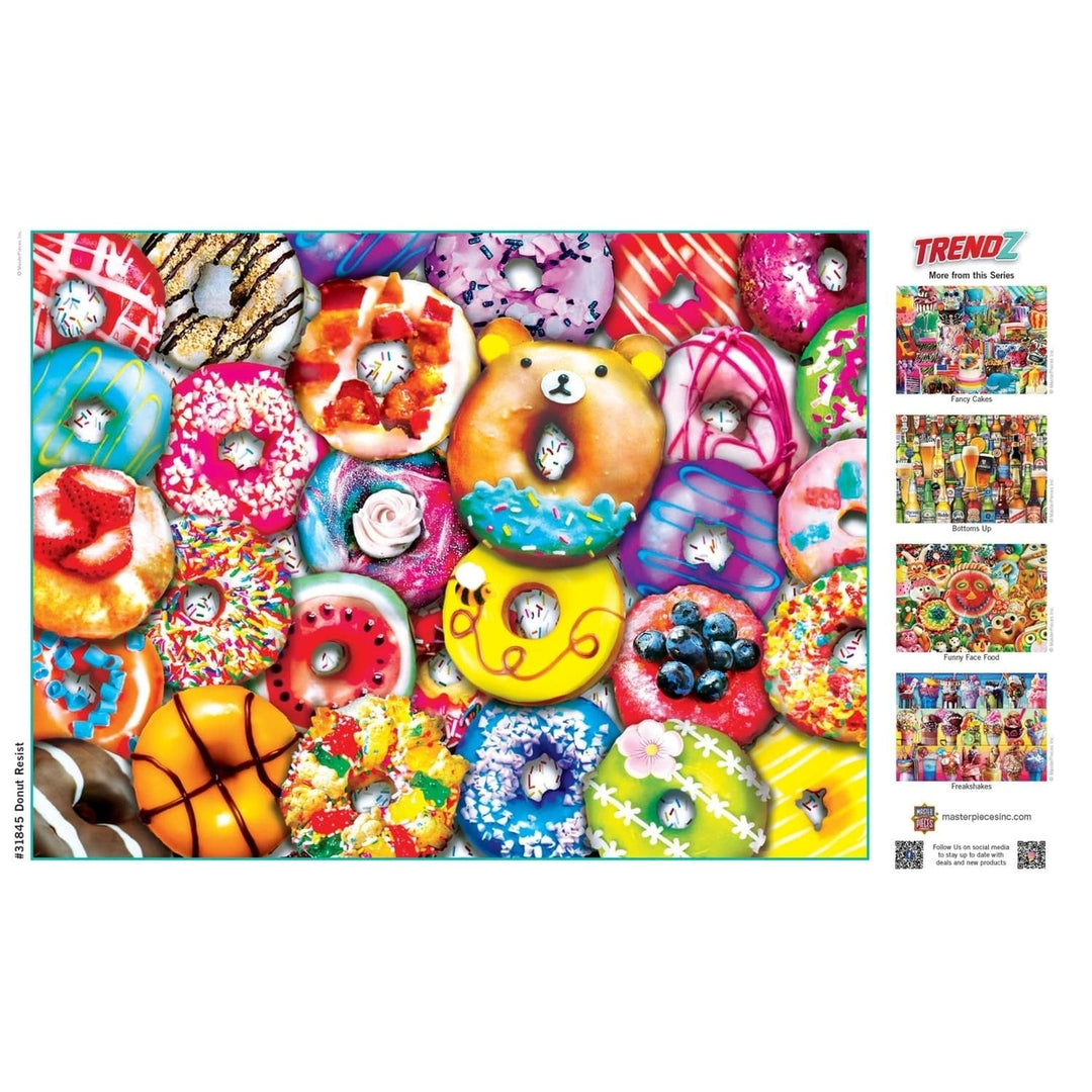 Trendz - Donut Resist 300 Piece EZ Grip Jigsaw Puzzle Image 4