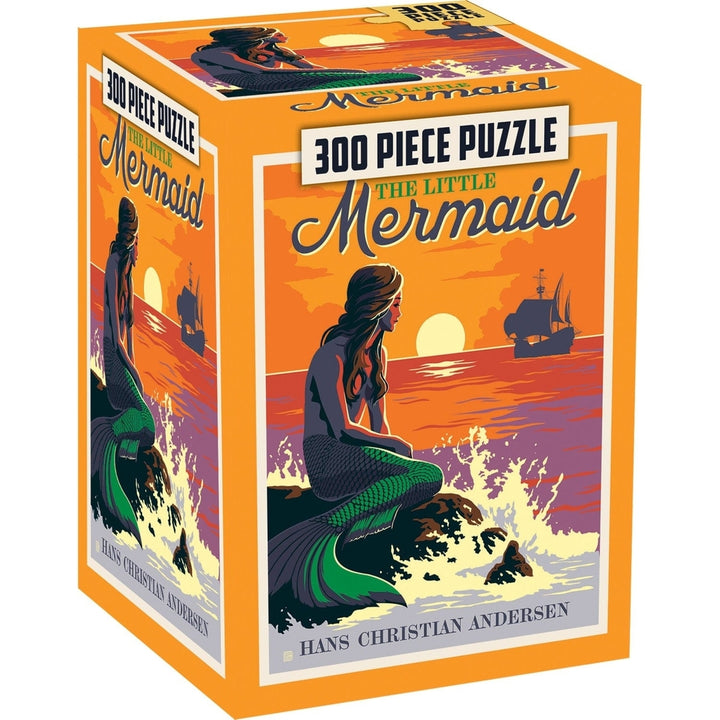 The Little Mermaid 300 Piece Jigsaw Puzzle Nostalgic Underwater Art Image 1