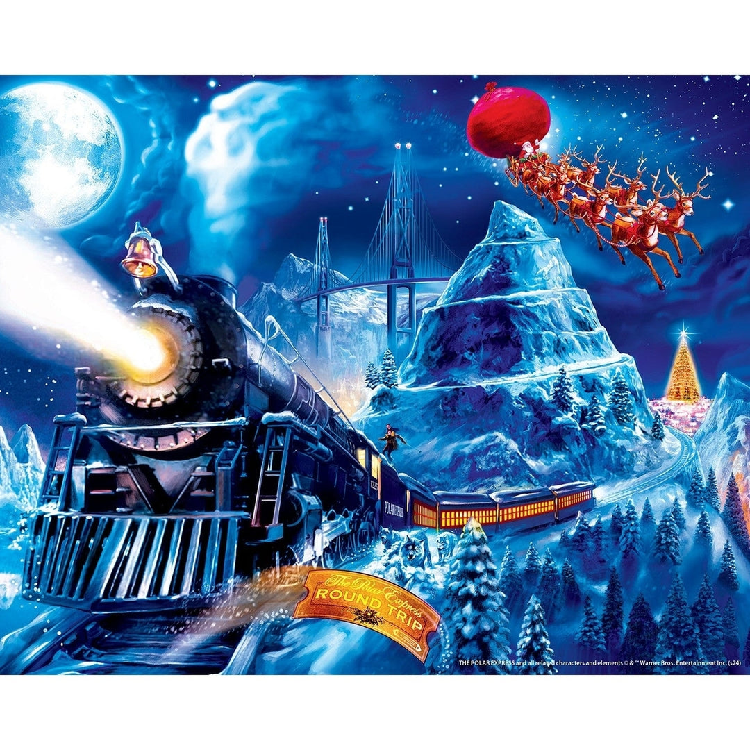 The Polar Express 4-Pack 100 Piece Jigsaw Puzzles Image 4