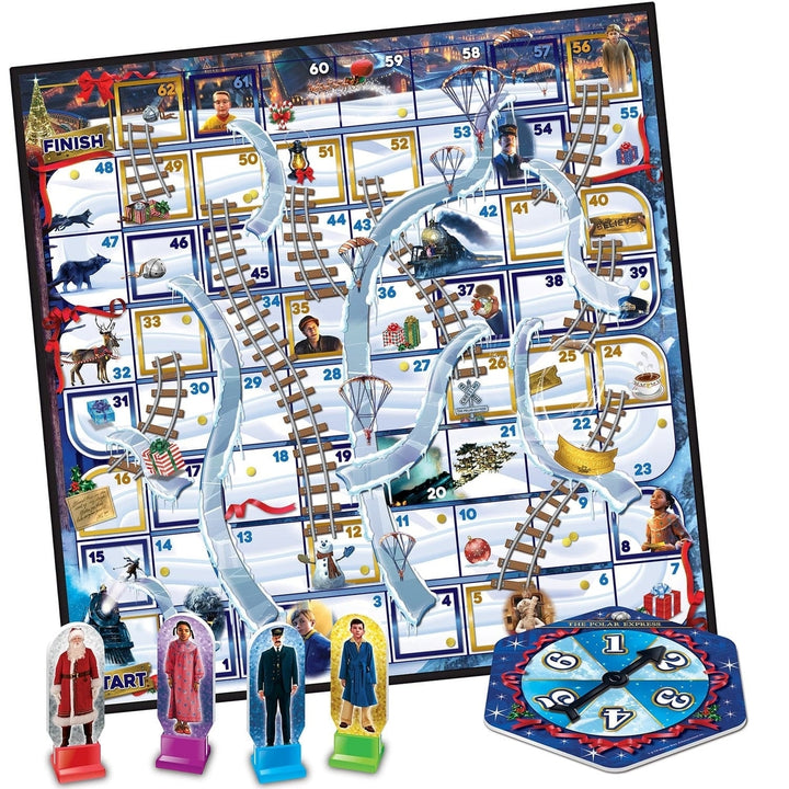 The Polar Express - Slides and Ladders Board Game Image 2