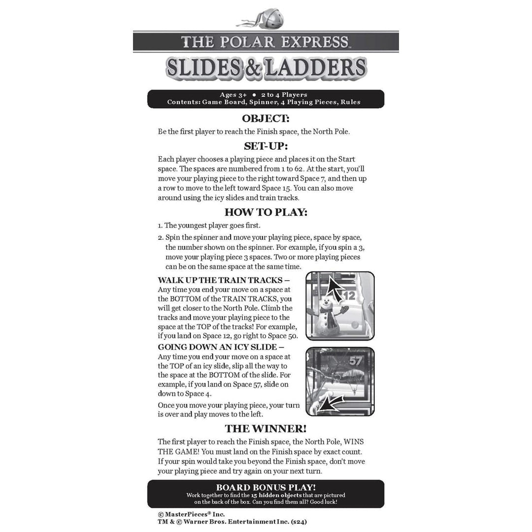 The Polar Express - Slides and Ladders Board Game Image 4